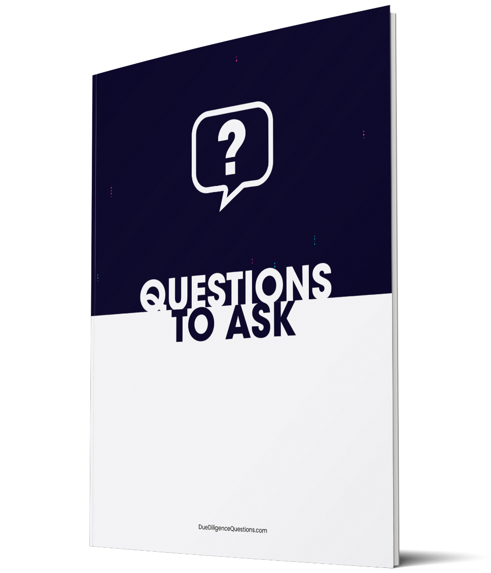 Due Diligence Questions: 80 questions to ask before investing in a computer hardware distributor
