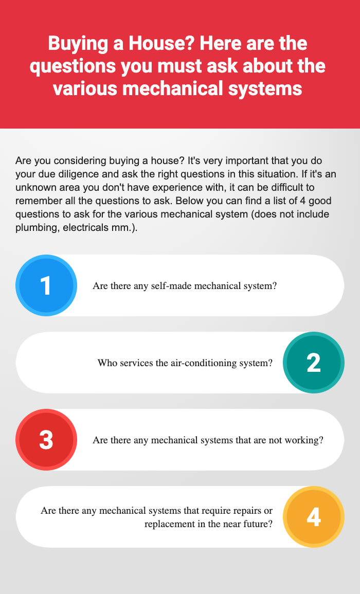Buying a House? Here are the questions you must ask about the various mechanical systems